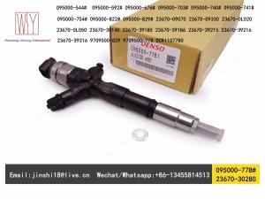 Quality High Quality Fuel Injector 095000-778# 095000-7781 095000-544# 095000-592# 095000-676# for Toyota 23670-09070 23670-0933 wholesale