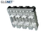 Custom 4 Ports Ganged Qsfp28 Cage Press Fit Mount SFP Plus Cages 2.05 Mm