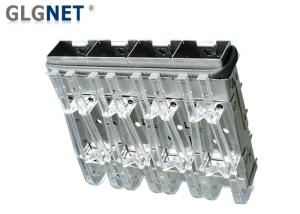 Quality Custom 4 Ports Ganged Qsfp28 Cage Press Fit Mount SFP Plus Cages 2.05 Mm wholesale