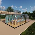 PC Polycarbonate Bubble Tent House