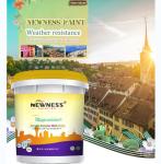 Good Dirt-resistance Yellow Exterior Paint Emulsion for Brush Application from