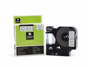 Quality Clear On Blue Dymo Printer D1 Label Tape Cassette With 7m Length / 12mm Width wholesale