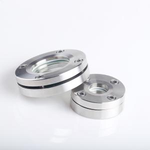 China Sanitary Stainless Steel 304 316L Flanged Tube Fitting Sight Glass for Tank and Vessel on sale