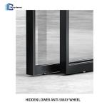 Home Aluminum Alloy Doors And Windows , Custom Tempered Glass Sliding Door