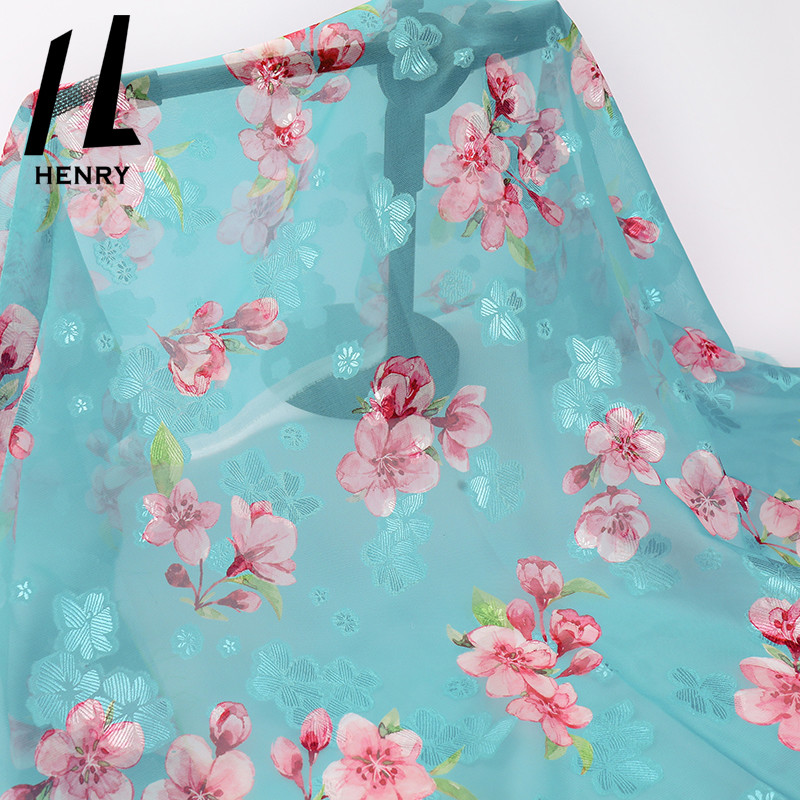 Custom Pattern Chiffon Fabric Print Mesh For Decoration Accessories