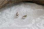 Lanciashow 925 Sterling Silver Jewelry High Polished Teardrop Earrings Stud
