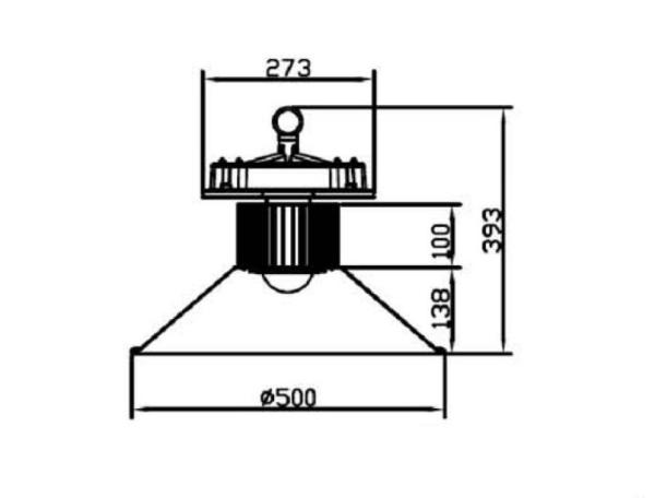 led high bay lights 50W
