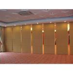Acoustic Banquet Hall Movable Partition Wall Divider Wooden Sliding Partition