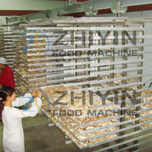Quality Electric Heating Industrial Vacuum Food Freeze Dryer 55kw 100kg/H wholesale