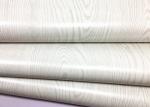White Fashionable Wood Grain Adhesive Contact Paper Home Decoration