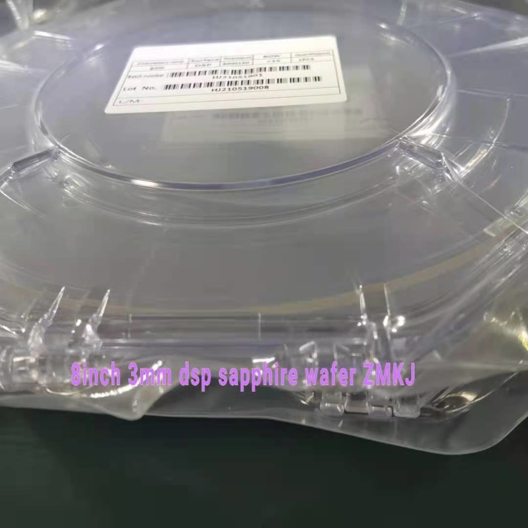 8Inch DSP 3mm Thickness Sapphire Crystal window sapphire wafers