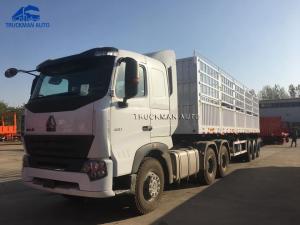 Quality 600mm Side Wall Flatbed Cargo Trailer With WABCO Brake wholesale