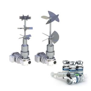 Quality Chemical Shampoo High Speed Tank Type Stirrer Agitators Mixers 230V Industrial wholesale