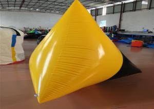 Quality Sports Games Inflatable Paintball Bunkers Digital Printing High Durability wholesale