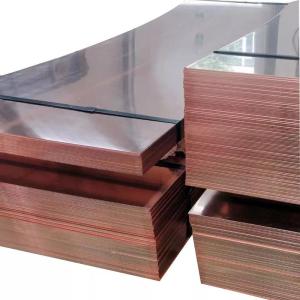 Quality 1mm 1.5mm 2mm 3mm Copper Sheet Plate 4mm Polished wholesale