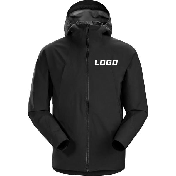 Men's Mountain Waterproof Windbreaker Lightweight Packable Hooded Raincoat