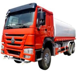 Quality 25000 Liter Water Tank Trucks SINOTRUK HOWO 6X4 With Water Pump And Stainless Steel Tank wholesale