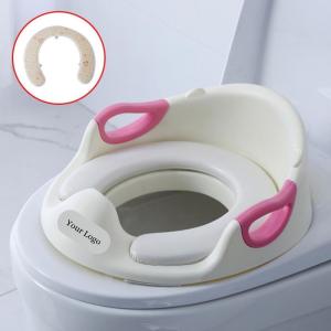 Quality Newborn Products Baby Toilet Seat With Logo Customization Anti Splash wholesale