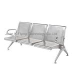 L68cm 3 Seater Waiting Chair , ISO Hospital Tools And Equipments