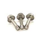 ZINC Finish 316 Stainless Steel Hex Flange Head Captive Screw for Heavy-Duty