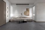 Digital Glaze R9 Cement Look Ceramic Floor Tiles Dark Grey