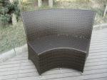 Outdoor Rattan Garden Dining Sets , All Weather Waterproof Sofa