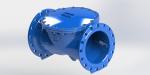 Swing Flex Check Valve Nylon Reinforcement Rubber Disc