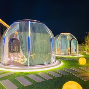 Quality OEM / ODM Available Transparent Dome House Made Of PC Dome House Aluminium wholesale