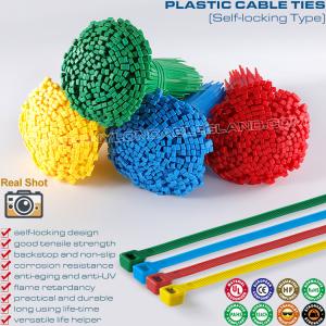 Quality 12 Inch Eco-Friendly Plastic Cable Ties, Self-locking Versatile Nylon Zip Ties with 40lbs Strength for Wire Management wholesale