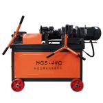 Electric Steel Bar Rebar Thread Rolling Machine Semiautomatic 4kw