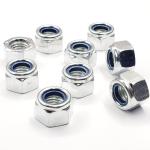 ZYP HDG Black Dacromet M10 Nylon Lock Nuts And Washers