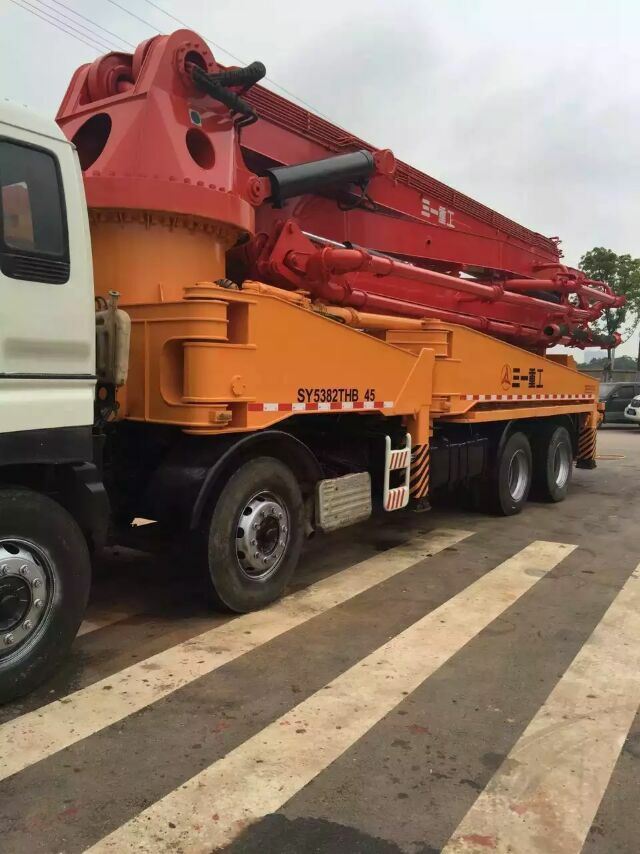 2007 Sy 45m Recondition Concrete Pump Truck Heavy Equipment
