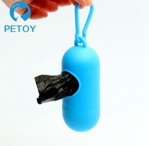 Quality Disposable Biohazard Out Dog Waste Bags / Durable Dog Poop Pick Up Bags wholesale