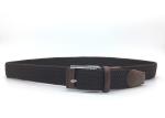 Fashion Mens Elastic Stretch Belts / Enduring Stretch Woven Belt For Junior