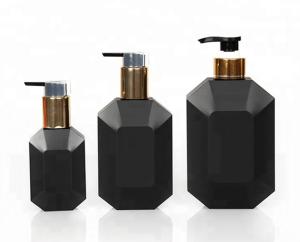 Quality Eco Square 250ml Lotion Pump Bottle Shampoo Packaging Bottles wholesale