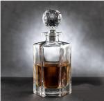 Modern Wine Decanter Clear Glass Finished Decanter Glass Crystal Whiskey
