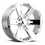 22x9 Chrome Chevrolet Replica Wheels 5662 Fit Silverado Sierra