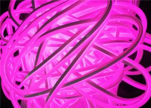 Quality Pink Color Silicone Neon Flexible Strip Lights 2835SMD 120 leds For Modelling Of Advertising wholesale