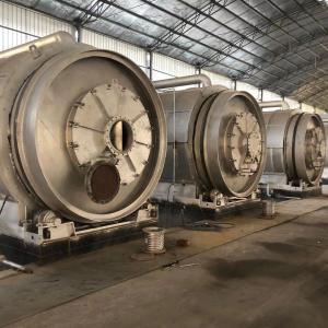 Quality 38tons Machine Weight Rubber Oil Recycling Production Line with 380V Voltage wholesale