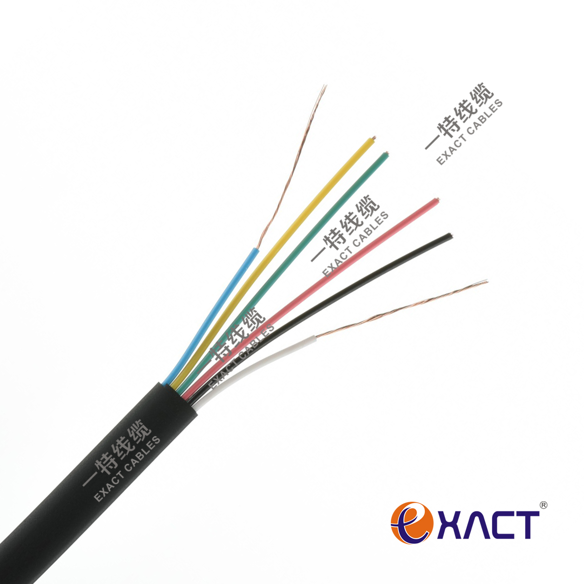 12x0.22mm2 TCCAM Conductor PVC Insulation and Jacket Alarm Signal Cable with 2 Cores