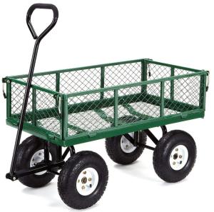 Quality Eco Friendly Garden Wagon Cart Multi Use Collapsible Yard Cart For Transport wholesale