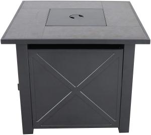 Quality 40,000 BTU Outdoor Gas 30'' Square Fire Pit Table With Easy-Access Door wholesale