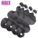 No Smell Brazilian Remy Human Hair , Human Hair Weft Bundles Body Wave