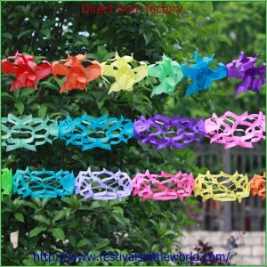 Quality tissue paper garland decoration wholesale