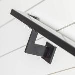 Carbon Steel Handrail Bracket for Contemporary and Minimalist Metal Stair Rail