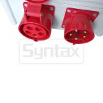 Syntax JJ17 Wall Mounted Distribution Box 32AMP Three Phase Earth Leakage
