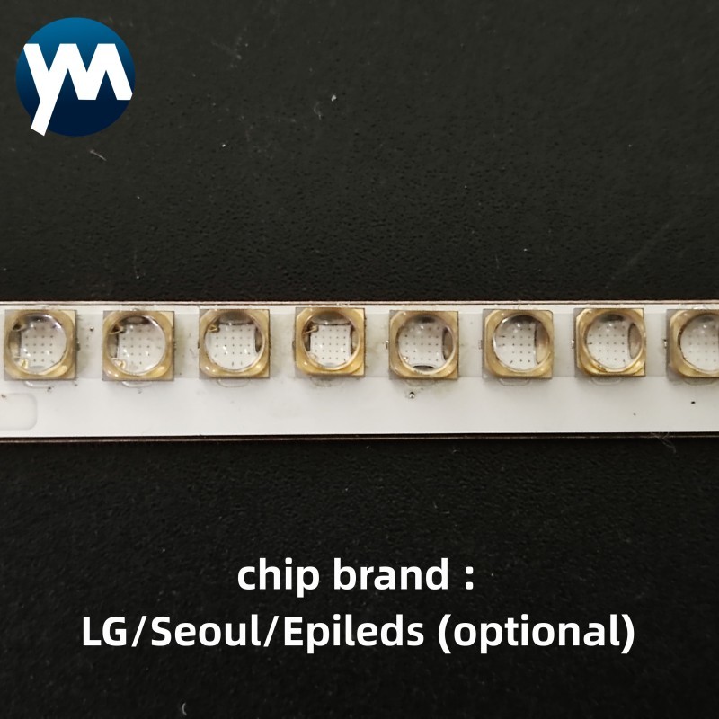 YM Custom Led Sign 36W 365nm 385nm 395nm 405nm for 3535 smd UV Led Module