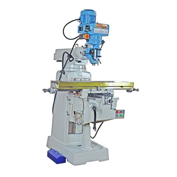 Cheap 430mm Overarm Travel Metal Turret Milling Machine Vertical 1270*254 Table for sale