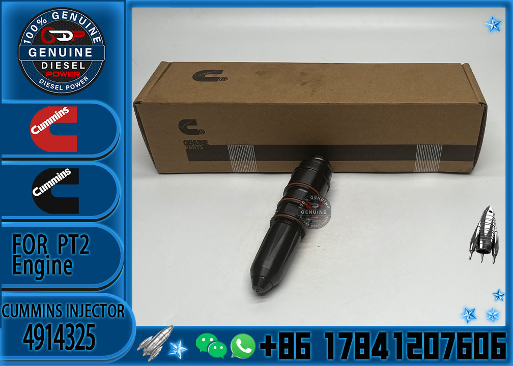 NH/NT855 NT495 NT743 NTA855 Diesel Engine Parts 4914325 Fuel Injector for cummins
