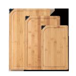 Environmentally Friendly 33x20cm Organic Bamboo Cutting Board With Knife